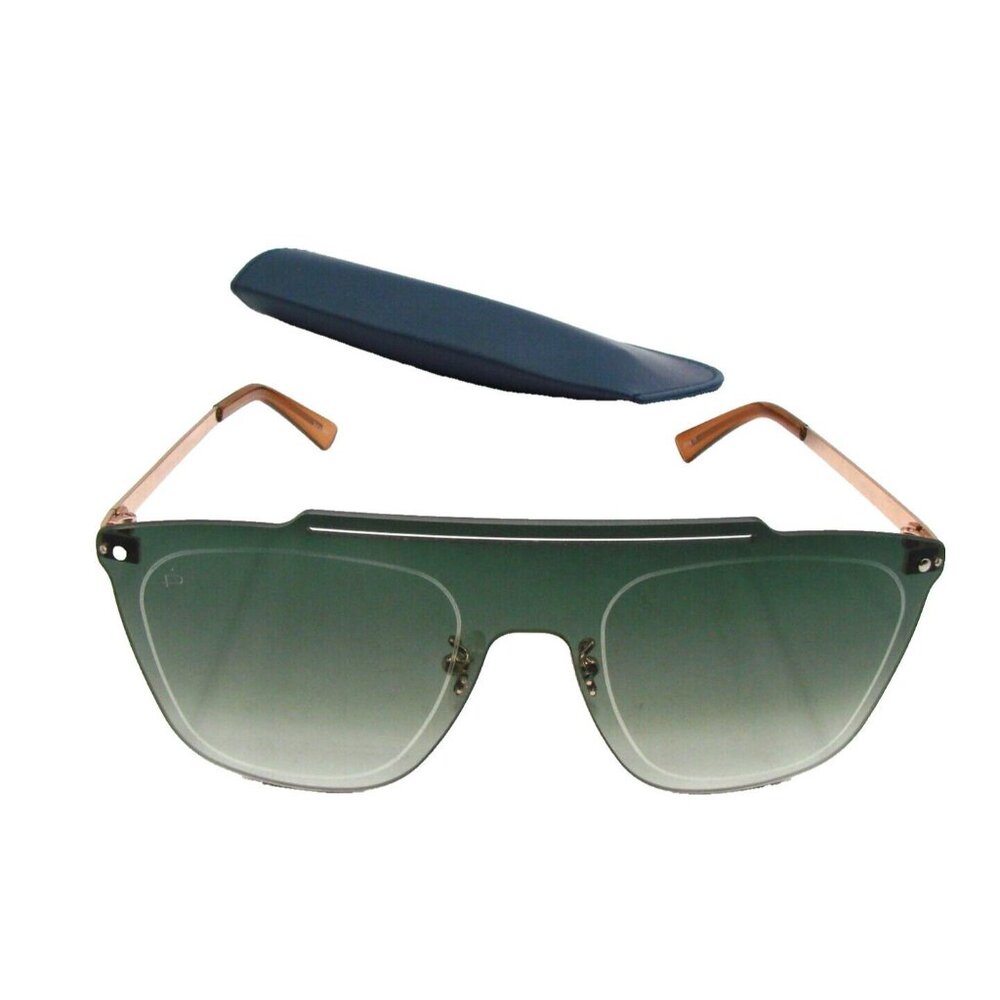 Prive Revaux Shady Business Rimless Sunglasses Rose Gold 142-0-145 w/ Case NWOT